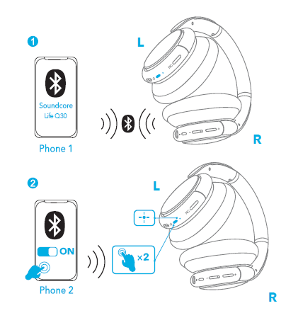 SoundCore Life Q30 Wireless Head Phone fig 5