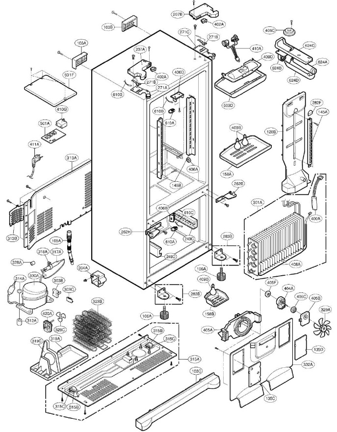 LG GR-F258 Fridge fig (1)