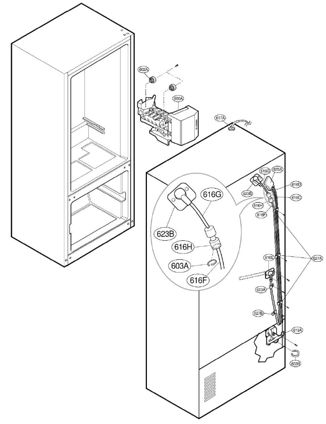LG GR-F258 Fridge fig (6)