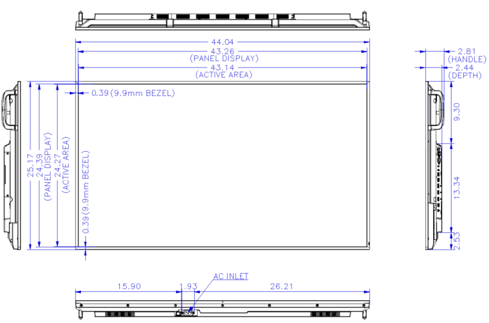 Sharp PN-MExx2 V864Q MultiSync Large Format Displays fig (5)