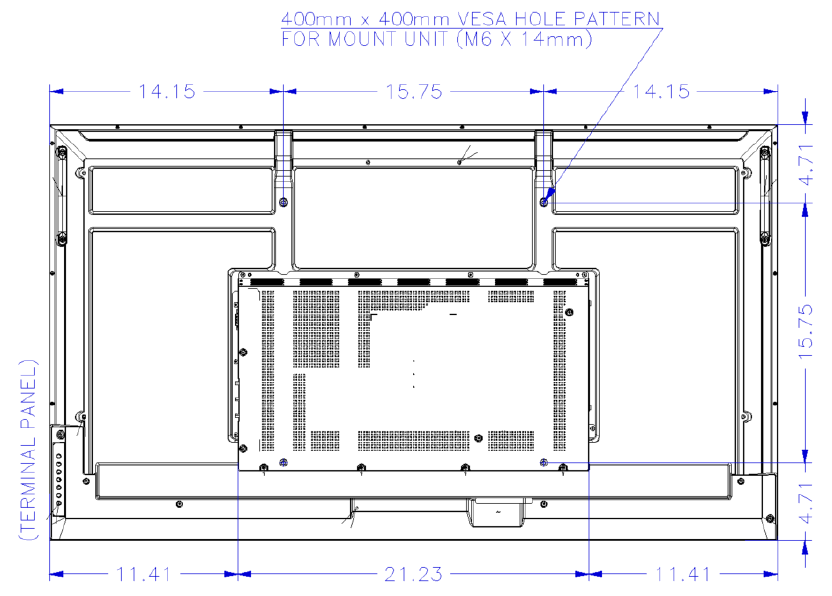 Sharp PN-MExx2 V864Q MultiSync Large Format Displays fig (6)