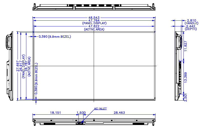 Sharp PN-MExx2 V864Q MultiSync Large Format Displays fig (7)
