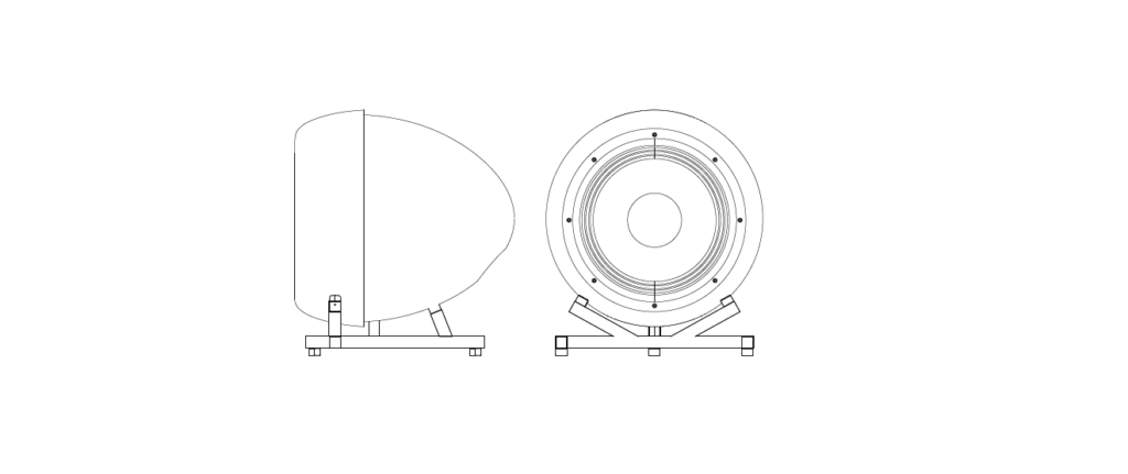 Pequod Ovoid Sub 5.1 18 Inch Bass Reflex Subwoofer User Guide